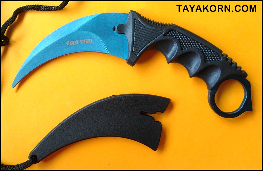 มีดซ้อมคารัมบิตบลูซีสตอร์มเทรนเนอร์ BLUE SEA STORM KARAMBIT TRAINER KNIFE