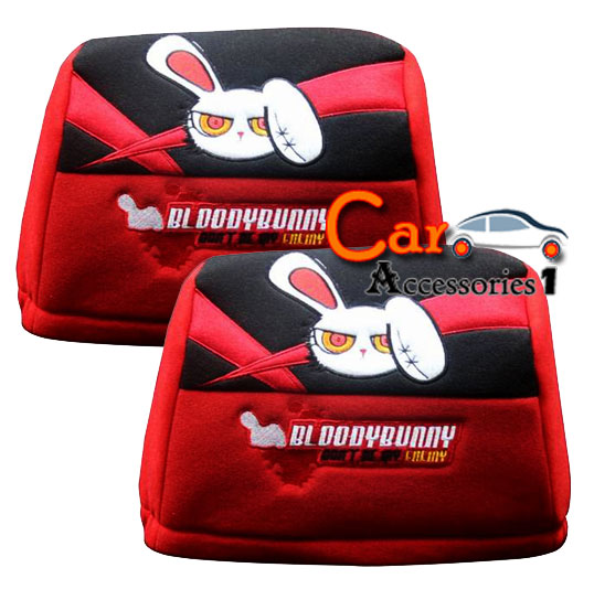 หุ้มหัวเบาะบลั้ดดี้บันนี่ Bloody Bunny (ราคาต่อคู่) ลิขสิทธิ์แท้