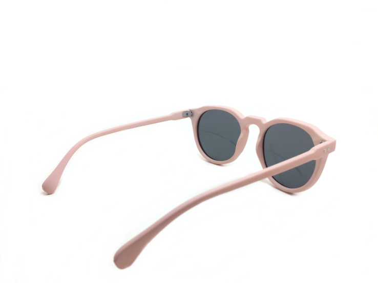 แว่นกันแดดแฟชั่น Topman Matte Pink Round Sunglasses 51-17-140 <ชมพู>