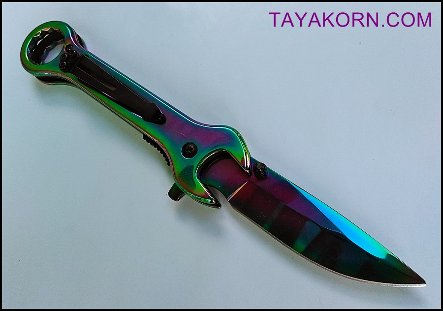 มีดพับอเนกประสงค์ ประแจสายรุ้ง 3 in 1 TKCS-Z1