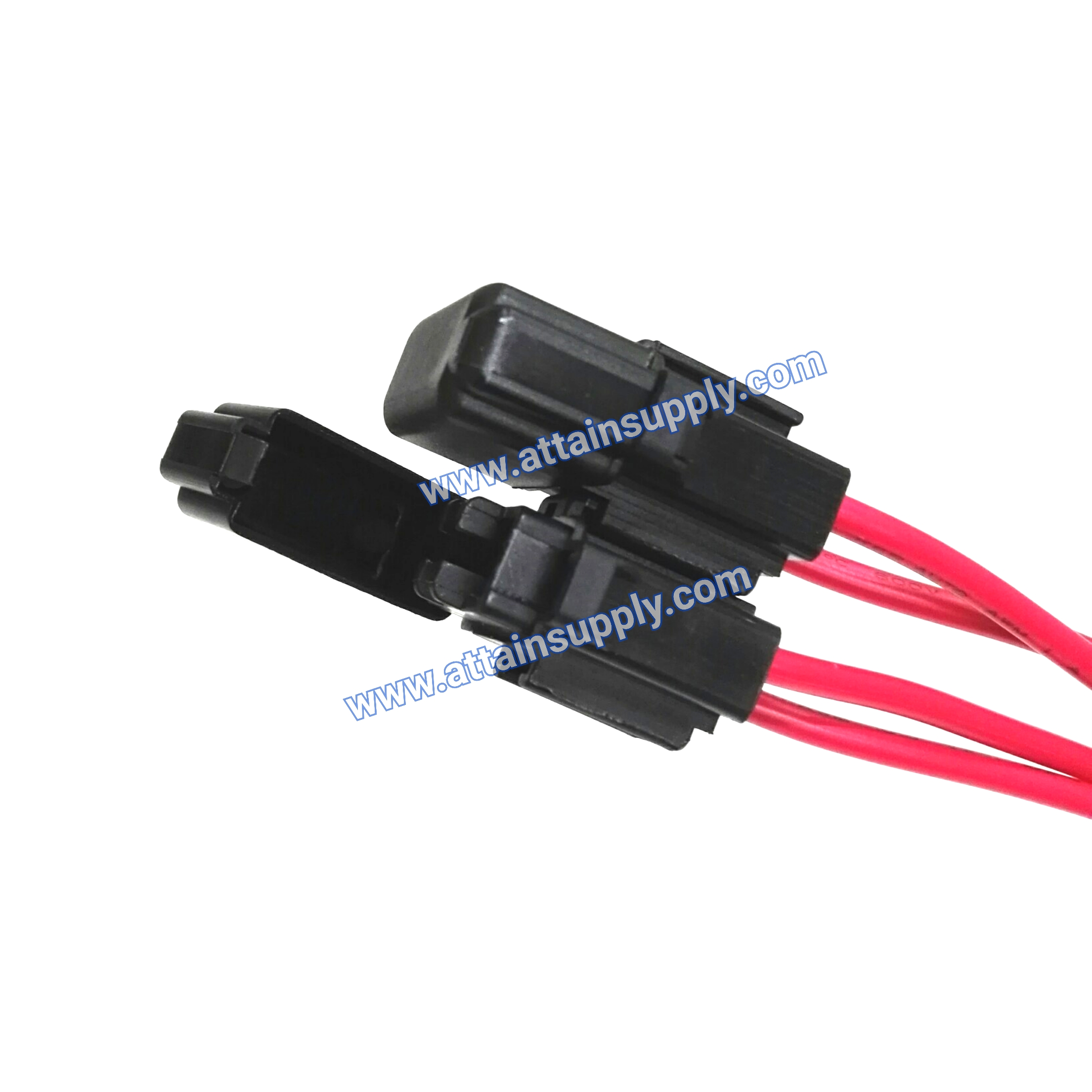 กระบอกฟิวส์เสียบกลาง-ขอบต่อฝามน/สีดำ