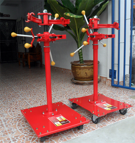 เครื่องถอดคอยล์สปริงโช๊คอัพพร้อมชุดสเปร์เซอร์