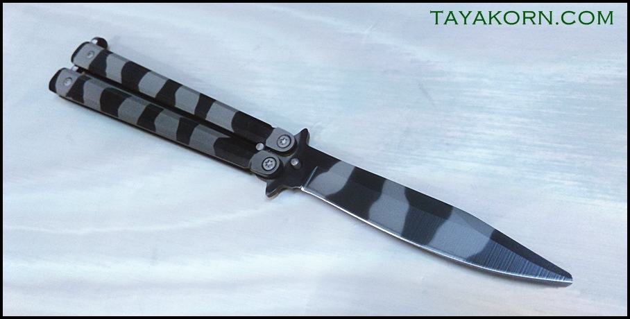 มีดซ้อมควงแบล็คคาโม่เดสเสิร์ท สทอร์ม 2 ( BlackCAMO2)