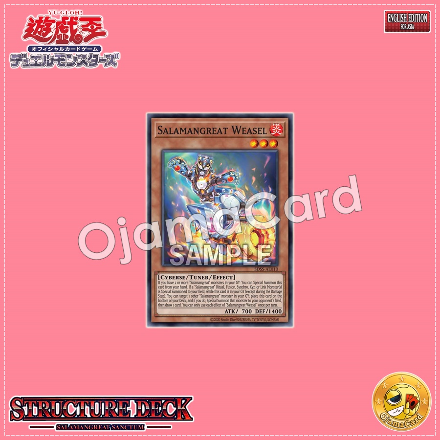 SDSS-AE010 : Salamangreat Weasel (Common)