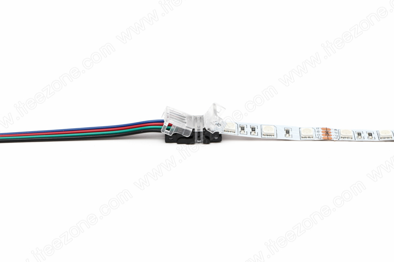 Flexible Connector เชื่อมสายไฟกับไฟเส้น สำหรับไฟเส้น RGB