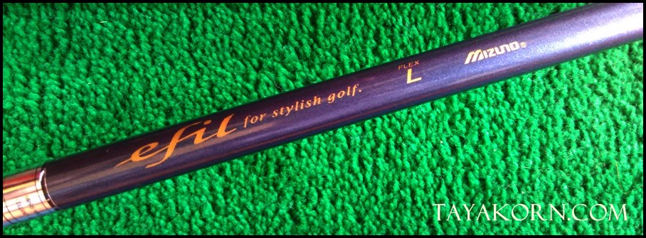 ขายชุดเหล็กMizuno รุ่น Efil for stylish golf 8 ชิ้น (USED)