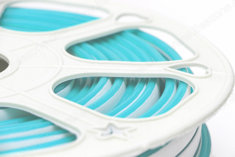 ไฟเส้น Neon Flex 12V Silicone สี Ice Blue ฟ้า (กันน้ำ)