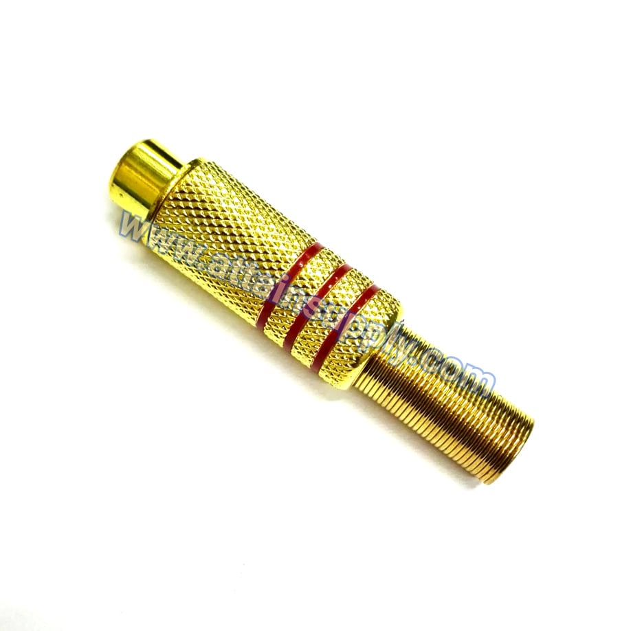 J.RCA SPRING-GOLD/RED