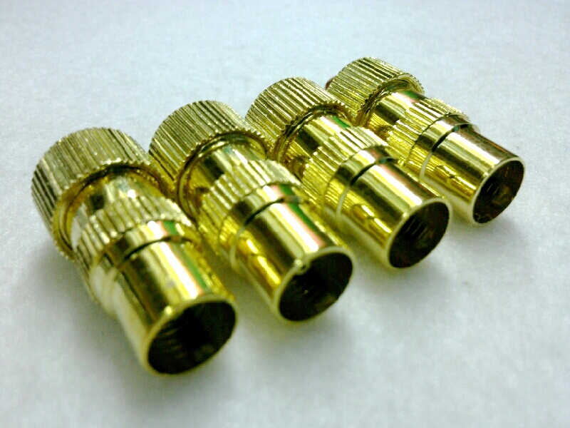 P.75 OHM STEEL-GOLD