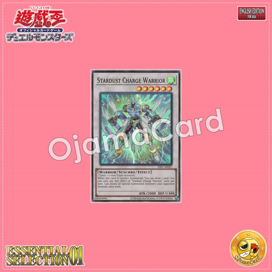ES01-AE027 : Stardust Charge Warrior (Super Rare)