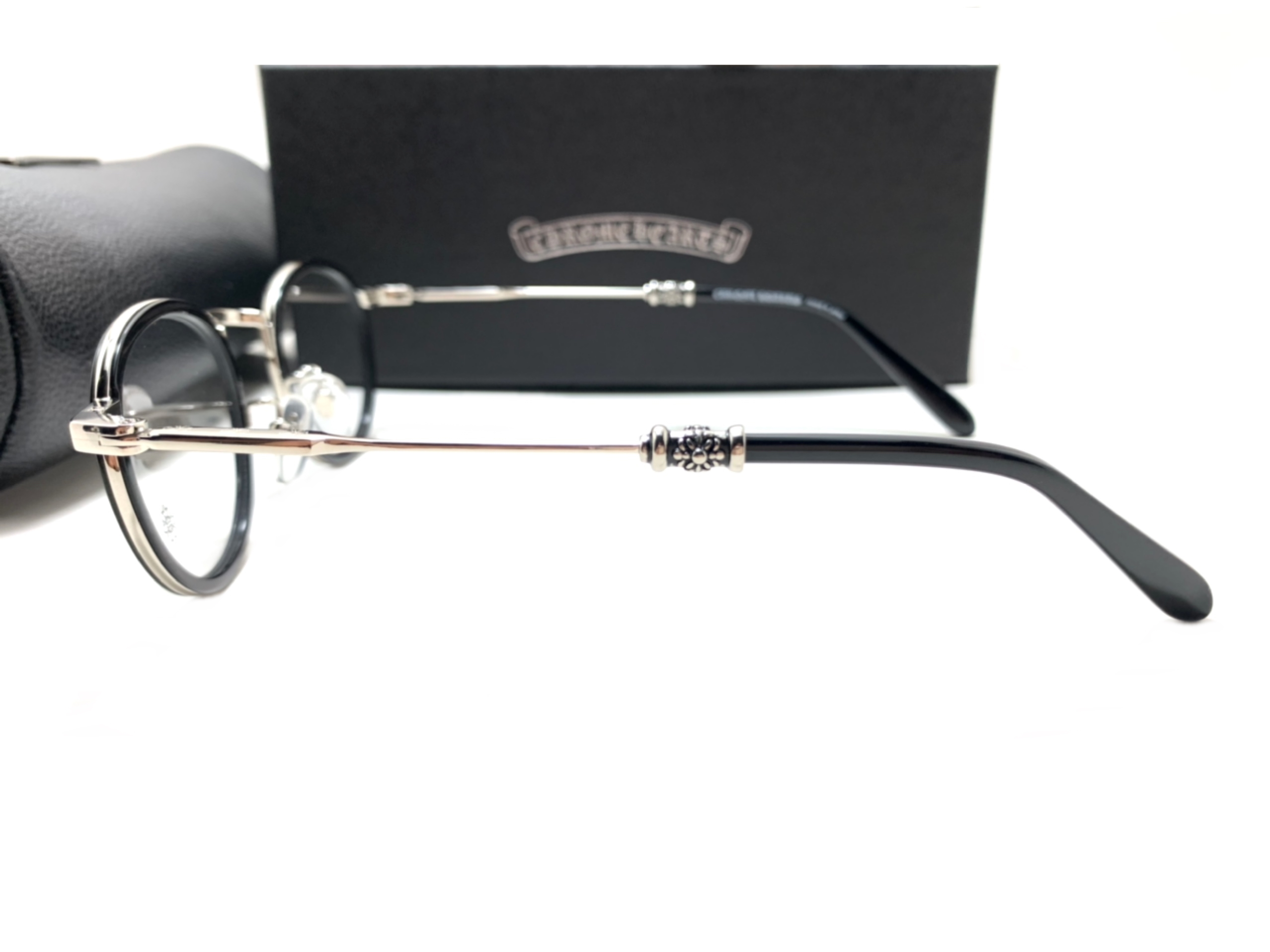 แว่นสายตา Chrome Heart JUCIFER II 47-23 148 mm. <ดำ>