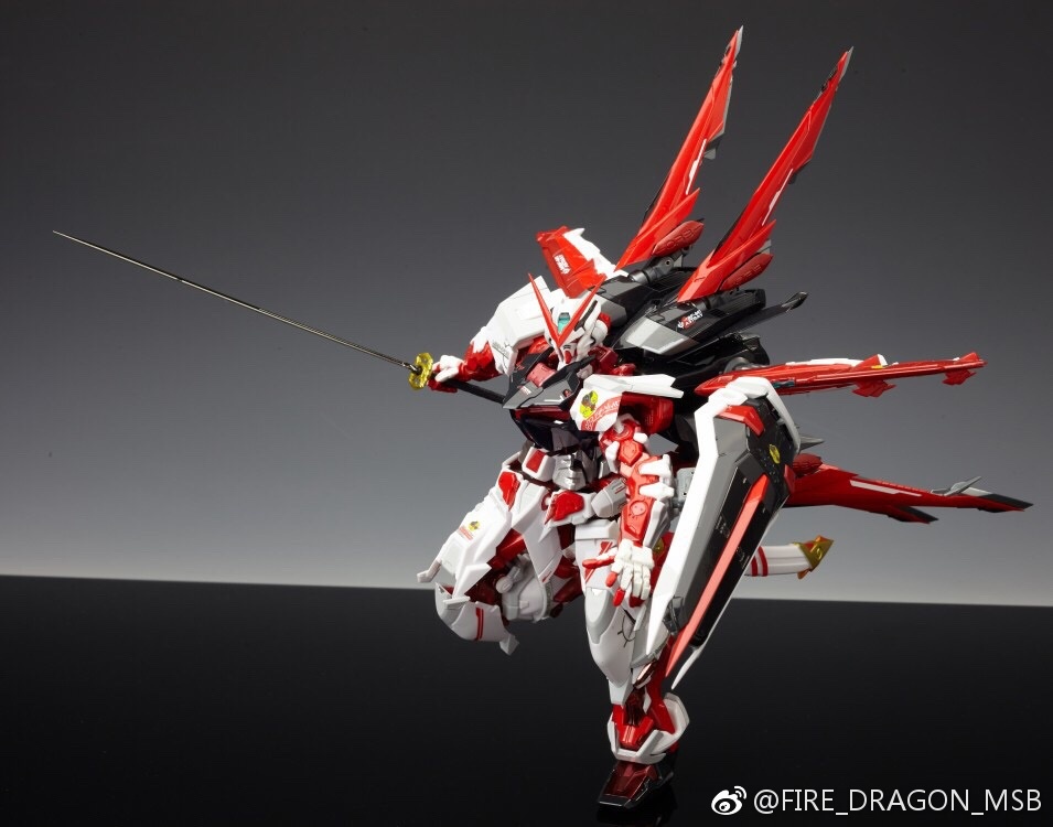 Metal build 1/100 ASTRAY RED FRAME + Back Pack part [Fired Dragon]
