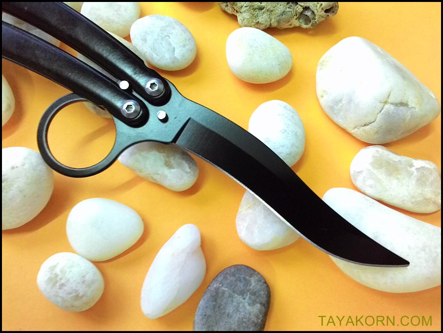 มีดซ้อมควง ลูแปงบาลิซอง Lupin Balisong Trainer Knife TKBS-LP7TR