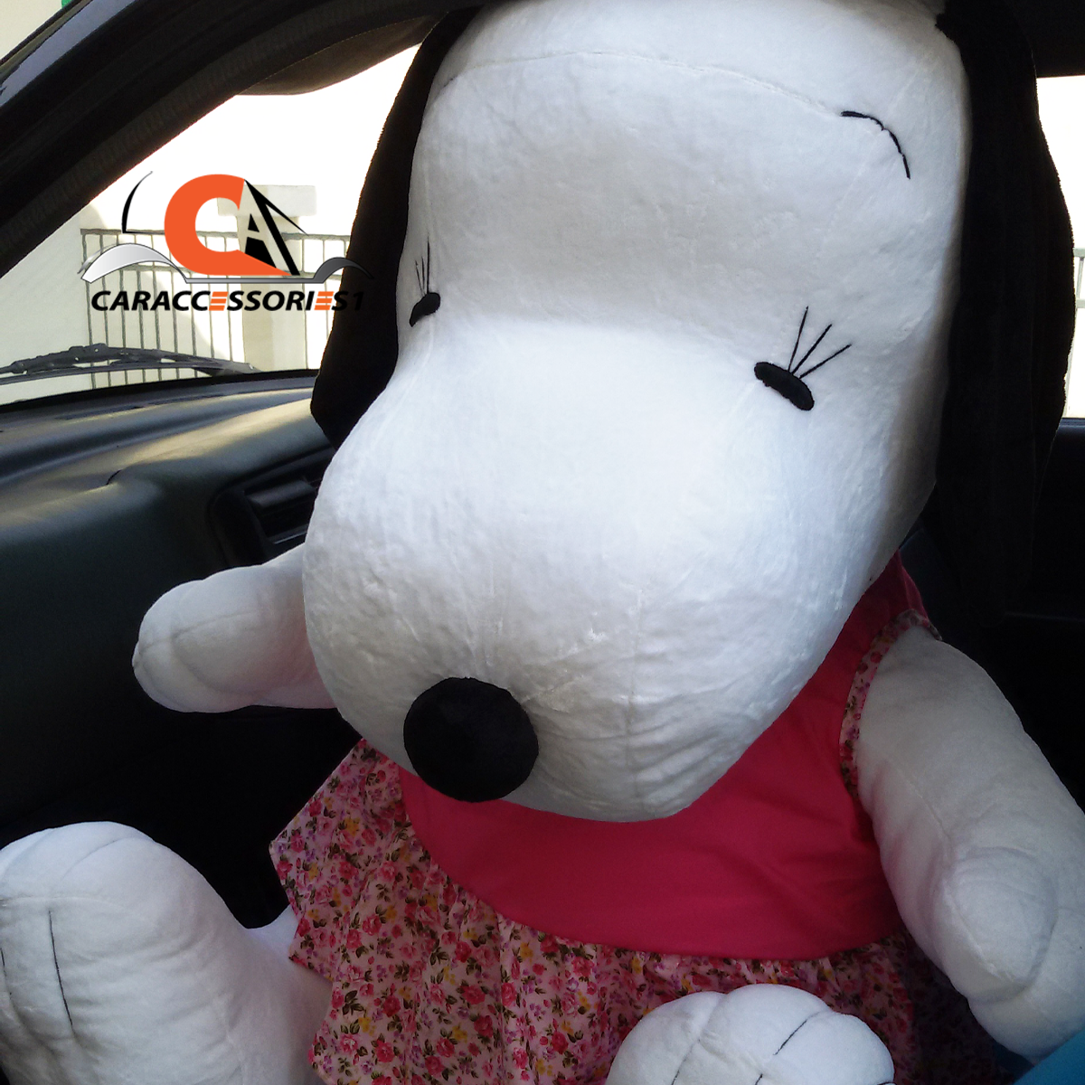 ตุ๊กตา Snoopy เดรสลายดอก ตัวใหญ่มาก 38 นิ้ว ตัวสุดท้าย