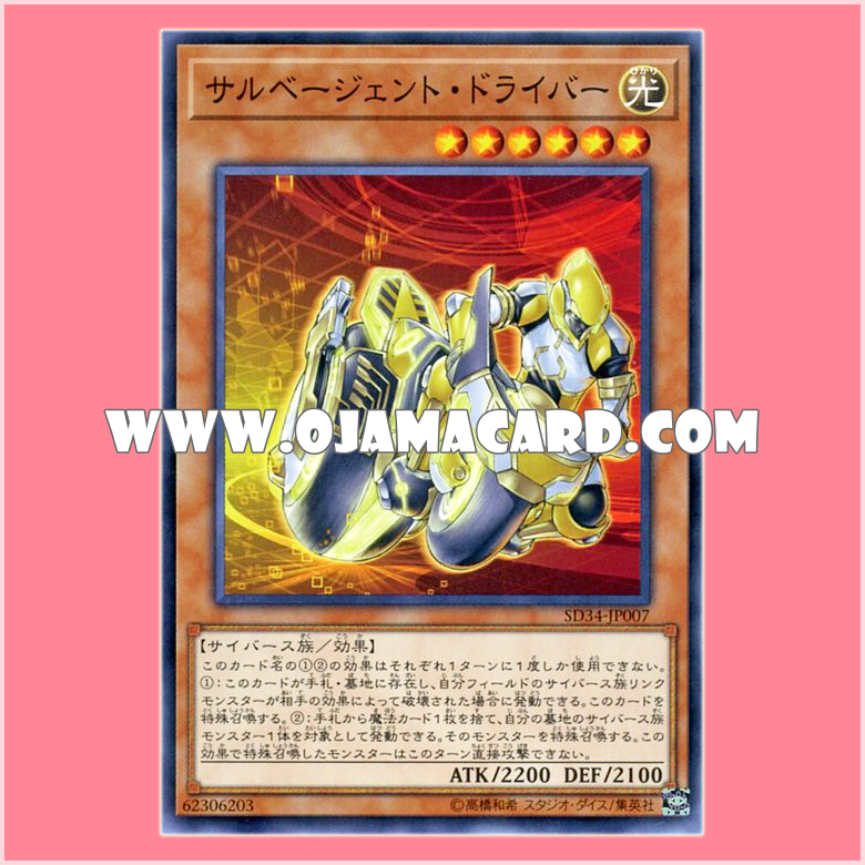 SD34-JP007 : Salvagent Driver (Common)