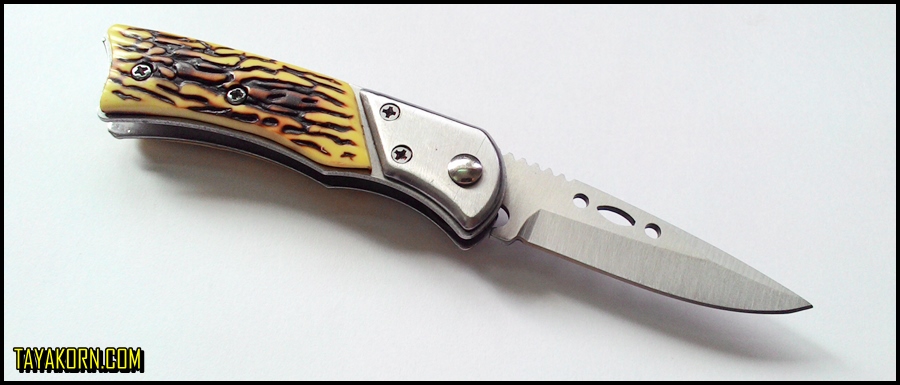 มีดพับมินิแมมมอธ Mini-Mammoth Folding Knife (มีดพับสปริง)