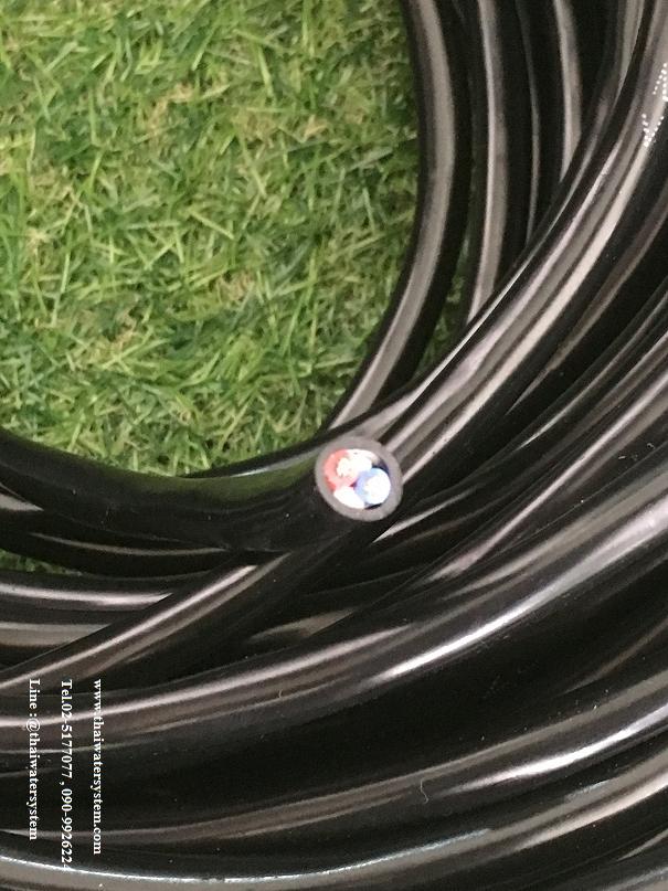สายไฟโซล่าเซลล์ 12/24V RVV ขนาด 2x2.5 sq.mm ( 50 เมตร/ม้วน )