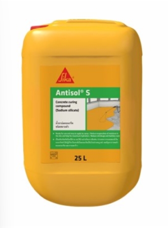 SIKA Antisol น้ำยาบ่มคอนกรีต (25 ลิตร) น้ำยาบ่มคอนกรีต ซิก้า แอนดิซอล เอส ทีเอช