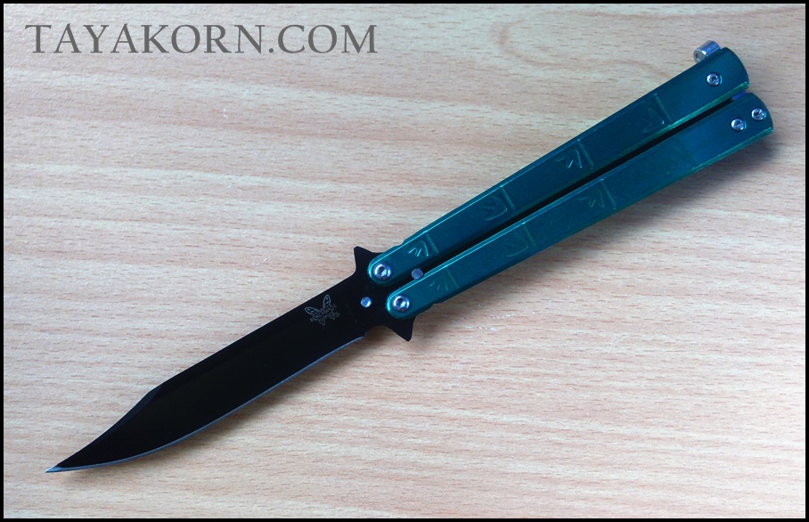 มีดบาลีซอง Dark Bamboo Balisong