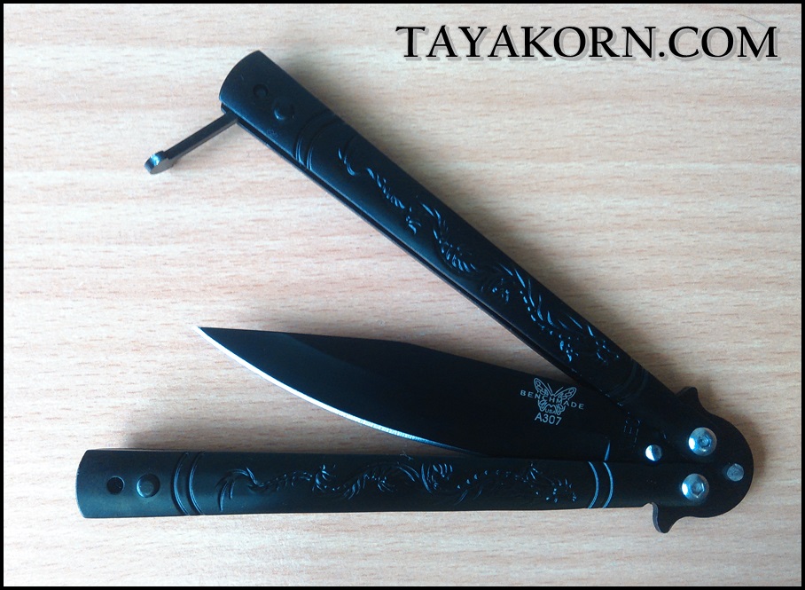 มีดบาลีซอง Black Dragon Balisong TKBS14NV