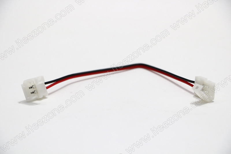 Connector 2 pin แบบมีสายไฟ ใช้เพิ่มความยาว หรือ ไว้เข้ามุม