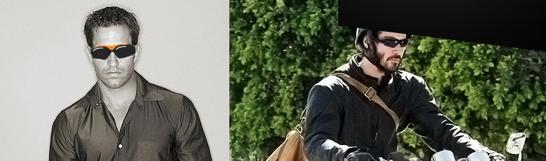 กล้องแว่นตากันแดดทรงสปอร์ต Sports Full HD 1080P Sunglasses <ดำ+ส้ม> ของแท้ 100%