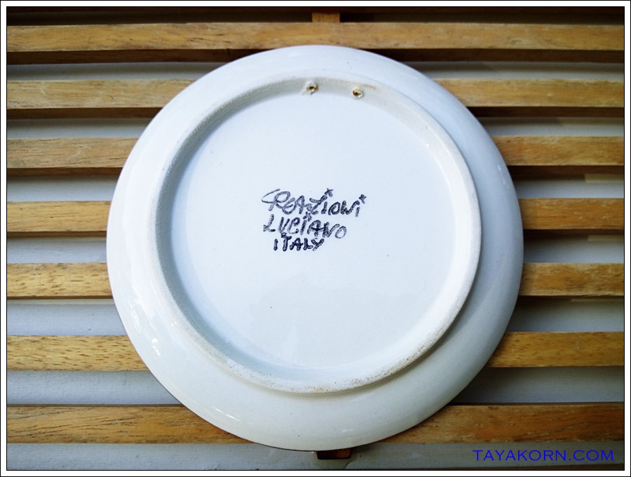 จานรองแก้วกาแฟสะสม แบบC1 Creazioni Luciano made in Italy