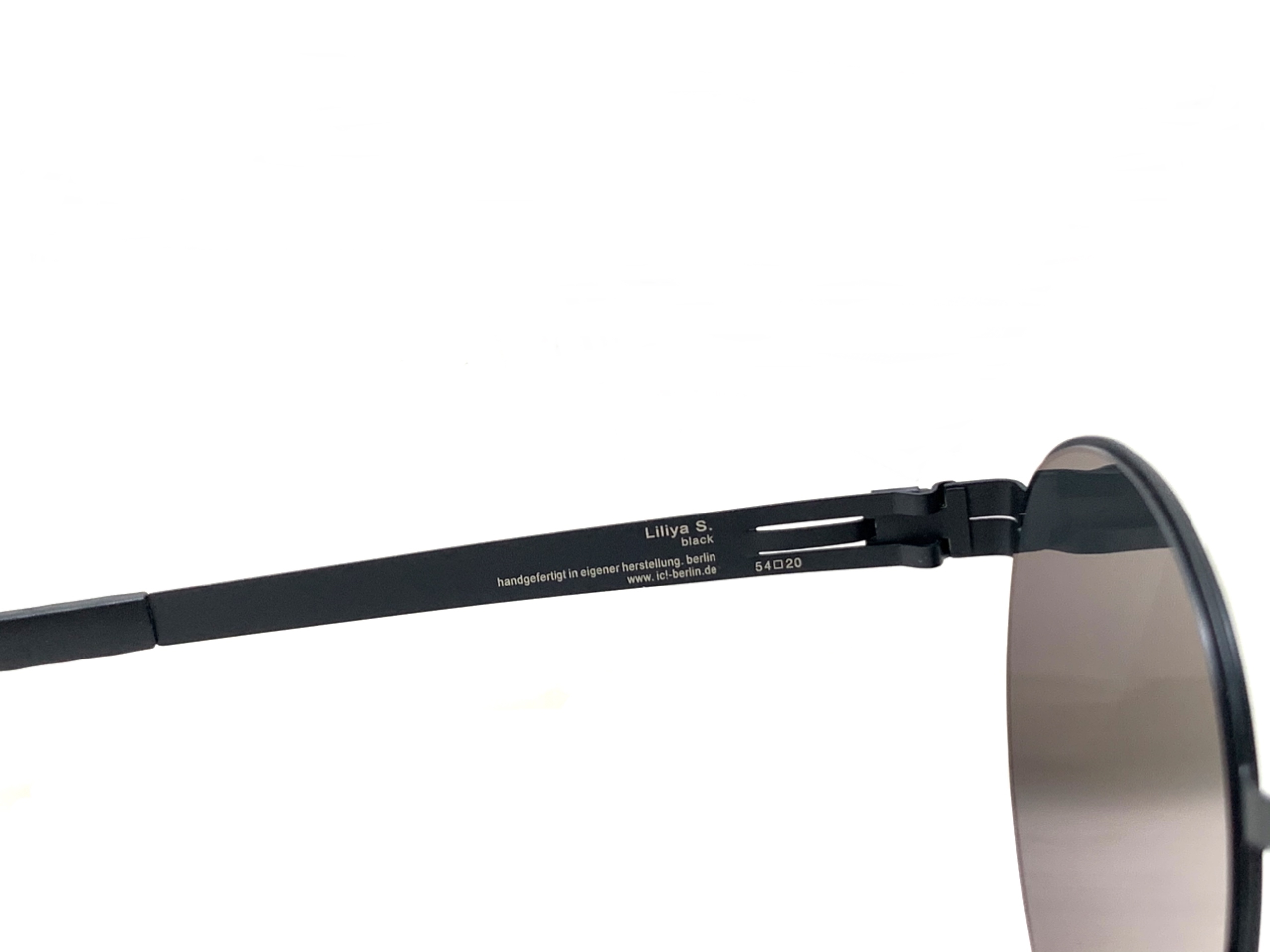 แว่นกันแดด ic berlin liliya s. black 54-20 <ดำ>