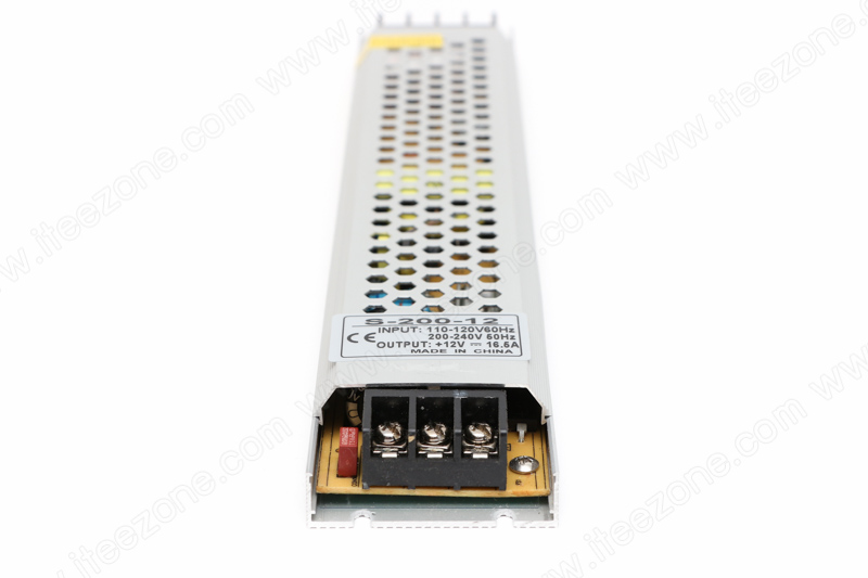 Power supply switching 12V 16.5A แผงรังผึ้ง แบบ Super Slim ตัวแปลง ตัวแปลงไฟ