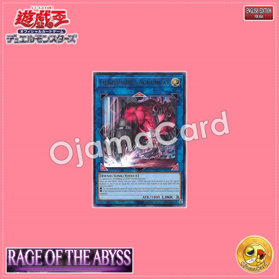 ROTA-AE045 : Fiendsmith's Agnumday / Engraved Demon's Holy Coffin (Rare)