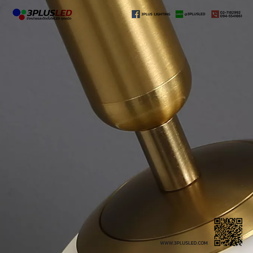 โคมไฟติดผนัง โคมไฟโรงแรม LED Wall Light รุ่น Nordic Creativity Chandelier