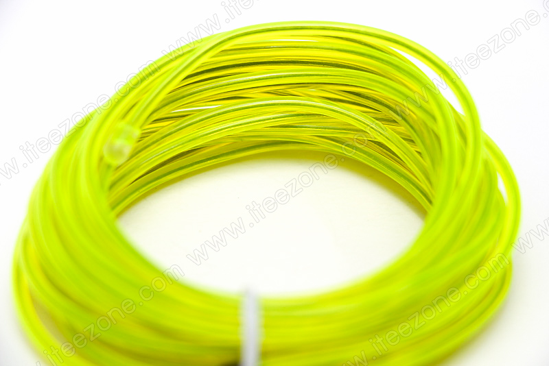 EL Wire 5 เมตร + รางถ่าน AA 2 ก้อน / สีเขียวมะนาว