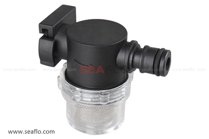 ปั๊มน้ำ DC24V รุ่น SEAFLO-35 แรงดัน 11 บาร์ ( มีเทอร์โมสตัด ร้อนจะตัดออโต้ )