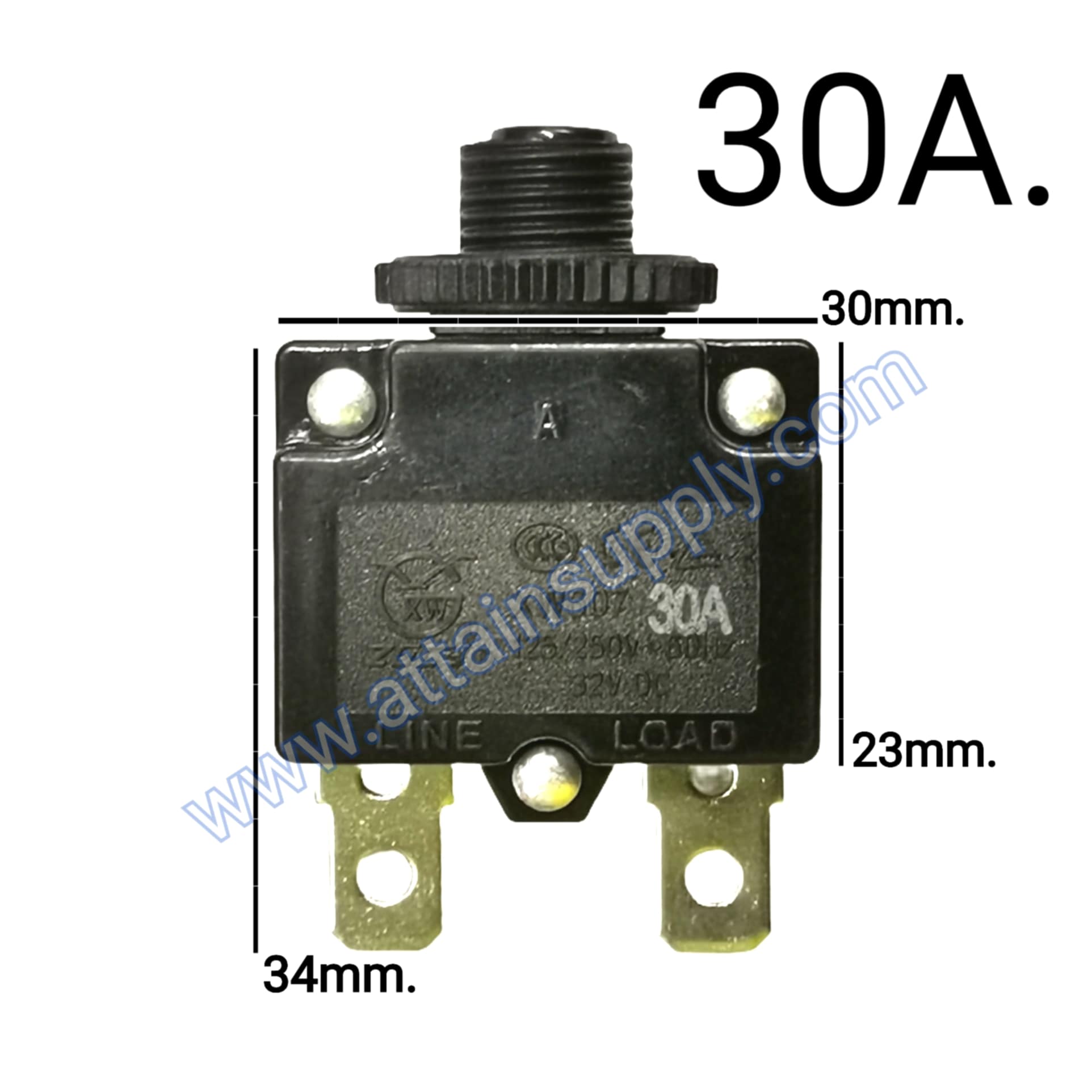 โอเวอร์โหลดสวิทช์ 30A.