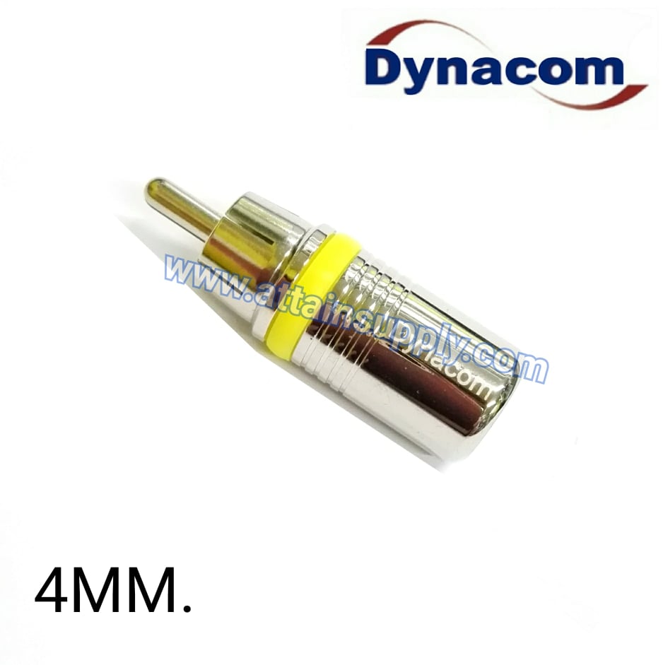 P.RCA NIKEL 4MM./DNC-YELLOW