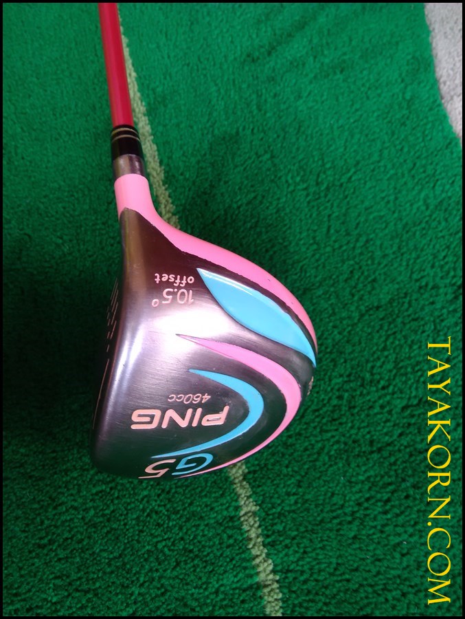 หัวไม้1PING G5 ( Driver Ping G5 Loft10.5 CUSTOM CLUB) (USED)
