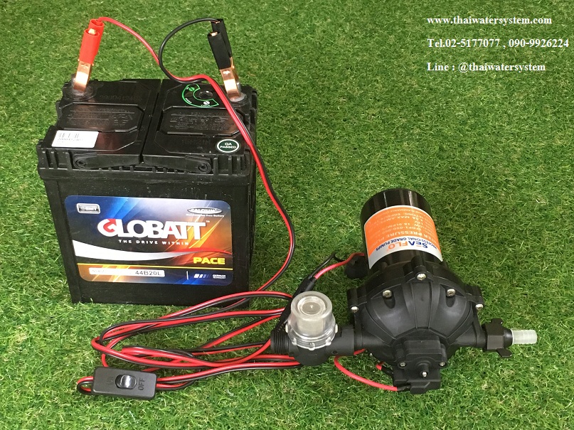 คีบแบตปั๊มน้ำ ยาว 2.5 เมตร Type D