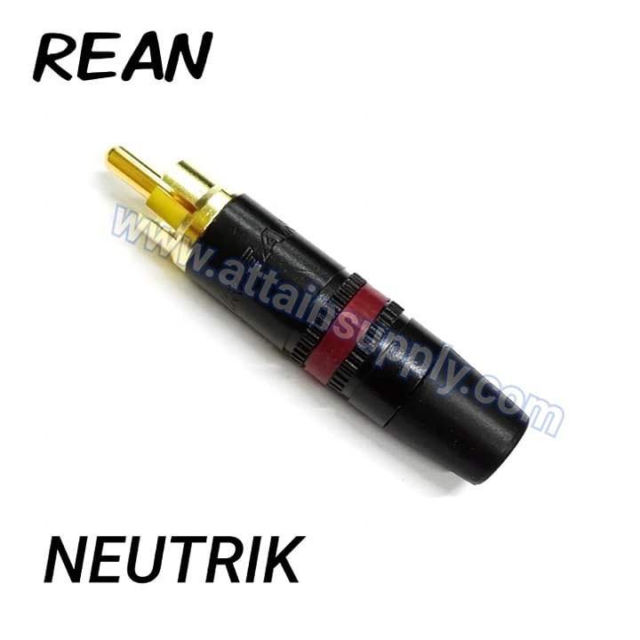 P.RCA REAN/NEUTRIK-NYS373-2 RED
