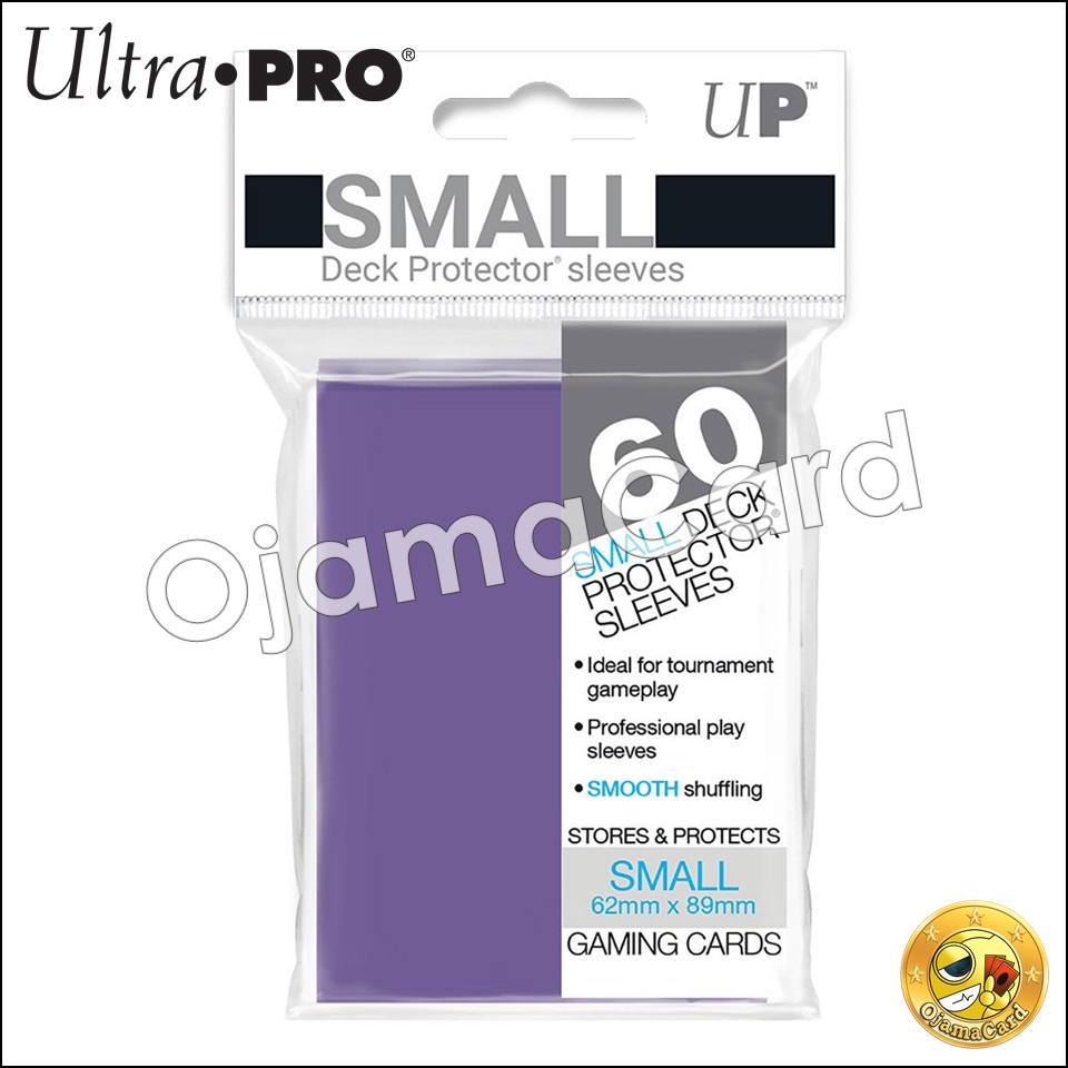 Ultra•Pro PRO-Gloss Small Deck Protector Sleeves (60ct) — Purple
