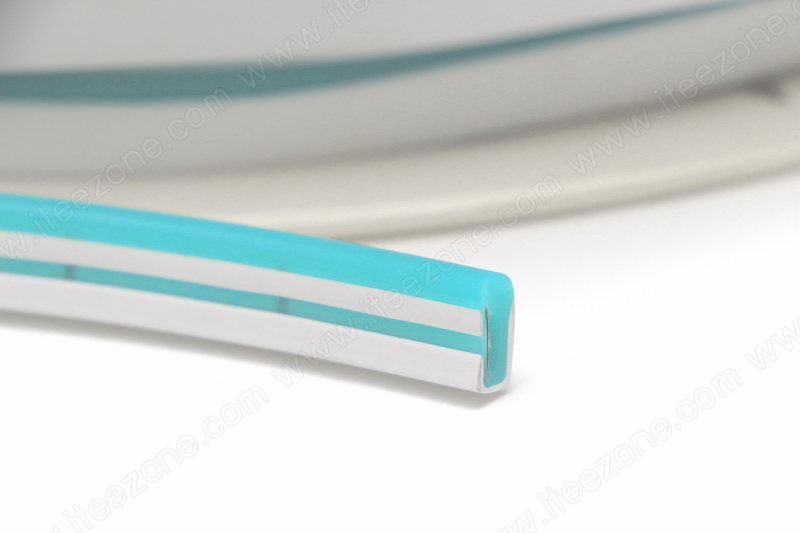 ไฟเส้น Neon Flex 12V Silicone สี Ice Blue ฟ้า (กันน้ำ)