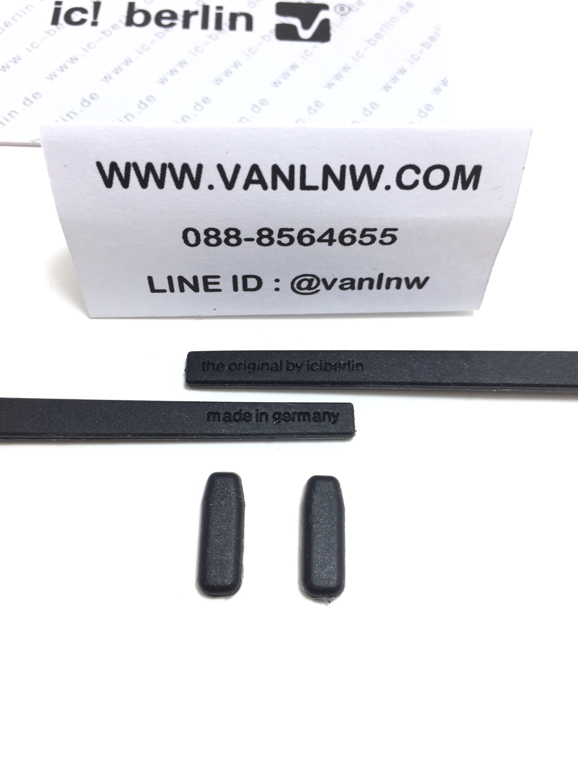 ชุดยางซิลิโคนแว่น ic berlin <ดั้งจมูก+ขาแว่น>