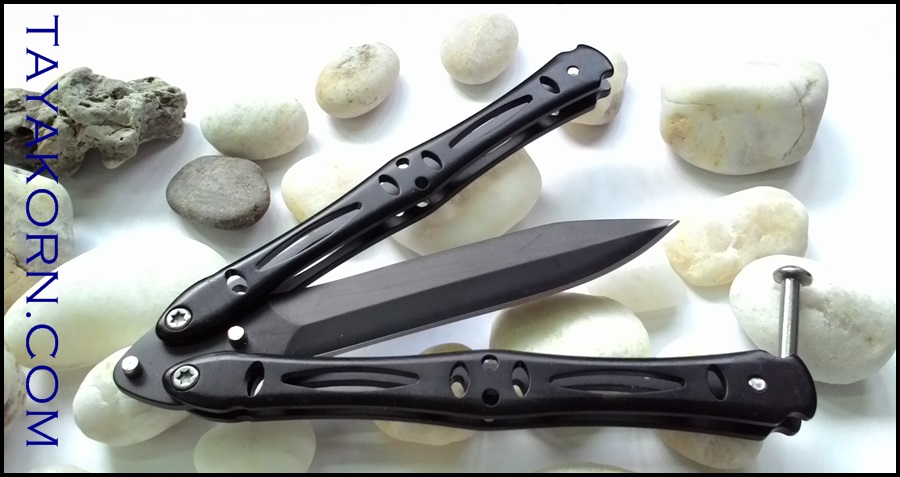 มีดควง บาลิซองแบล็คคาเมล BLACK CAMEL Balisong TKBS-BCM3