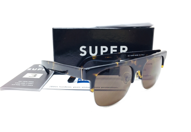 แว่นกันแดด SUPER Andrea Havana 54-18-135 <กระ>