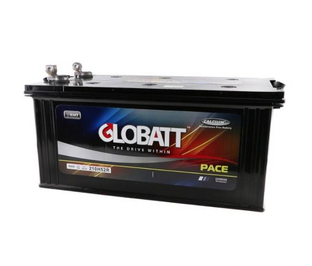 แบตเตอรี่ดีพไซเคิล ( แบตเตอรี่ Deep cycle ) 200Ah 12V ยี่ห้อ GLOBATT ( Pace )