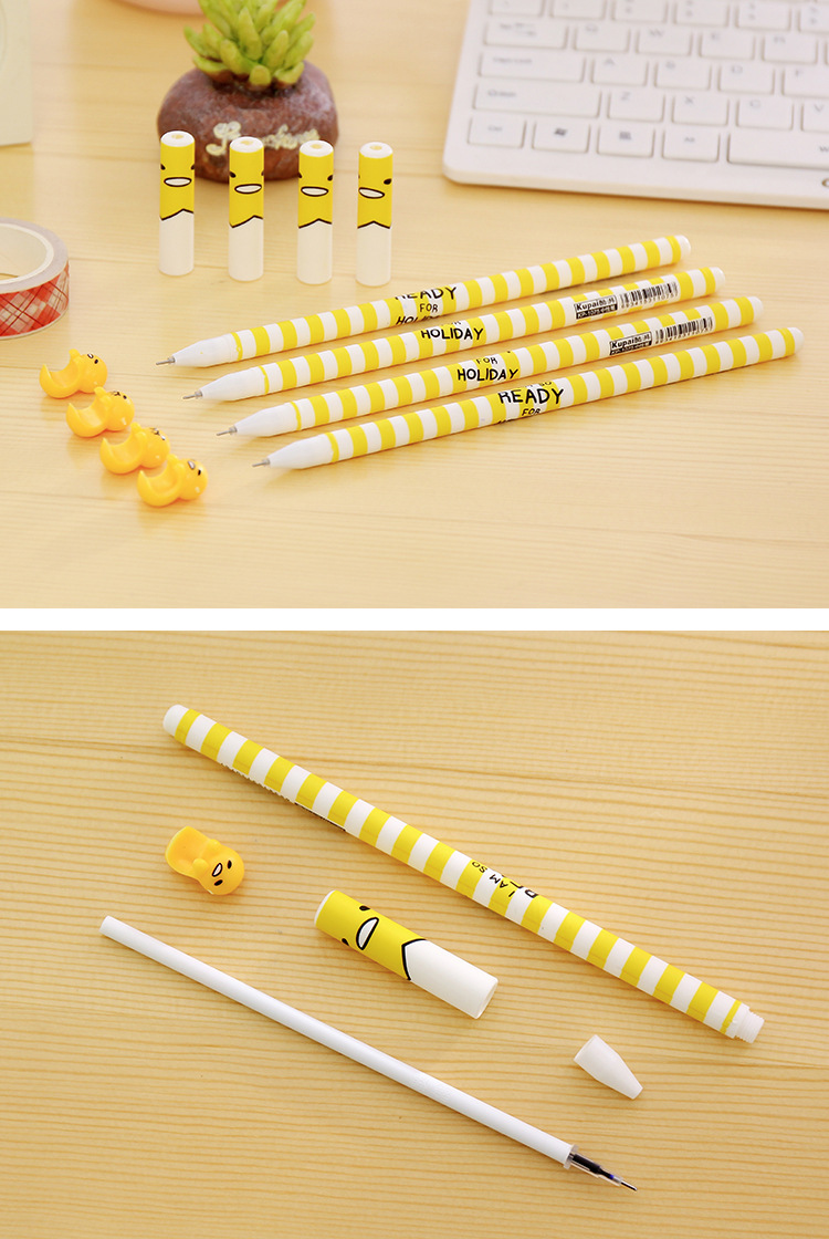 ปากกาเจลไข่ขี้เกียจ