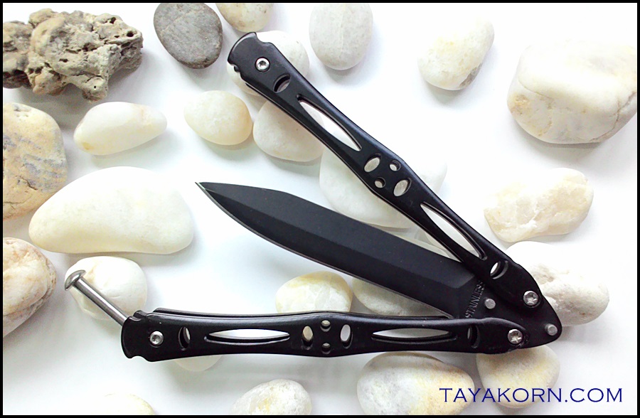 มีดควง บาลิซองแบล็คคาเมล BLACK CAMEL Balisong TKBS-BCM3