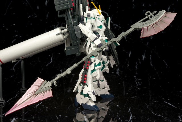 Hyper Beam Javelin RX-0 Full Armor Unicorn Gundam
