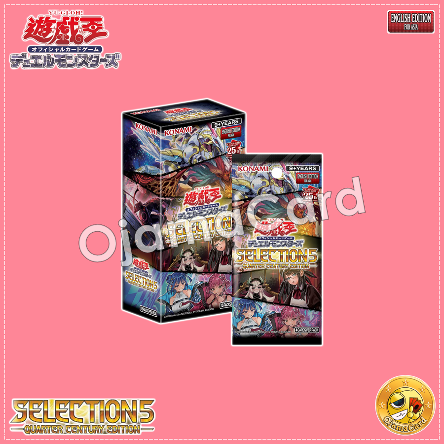 Yu-Gi-Oh! OCG English Edition for Asia — Selection 5 : Quarter Century Edition [SLF1-AE]「1 Box」
