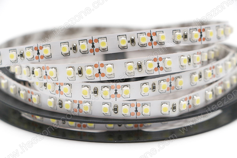 LED Strip เส้น 2835 ม้วน 5 เมตร 120 LED/M สี Warm white 3000K (ไม่กันน้ำ IP20)