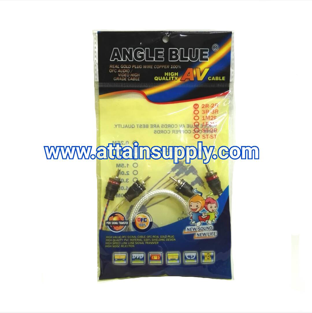 สายAUDIO-ANGLEBLUE/0.5M.